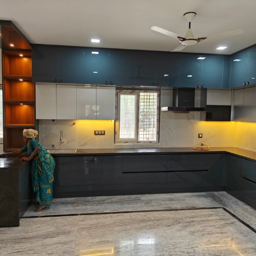 L shape Interior Design in Vizag